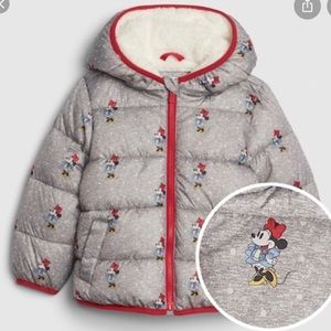 VGUC Gap Minnie Mouse puffer coat